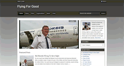 Desktop Screenshot of flyingforgood.com